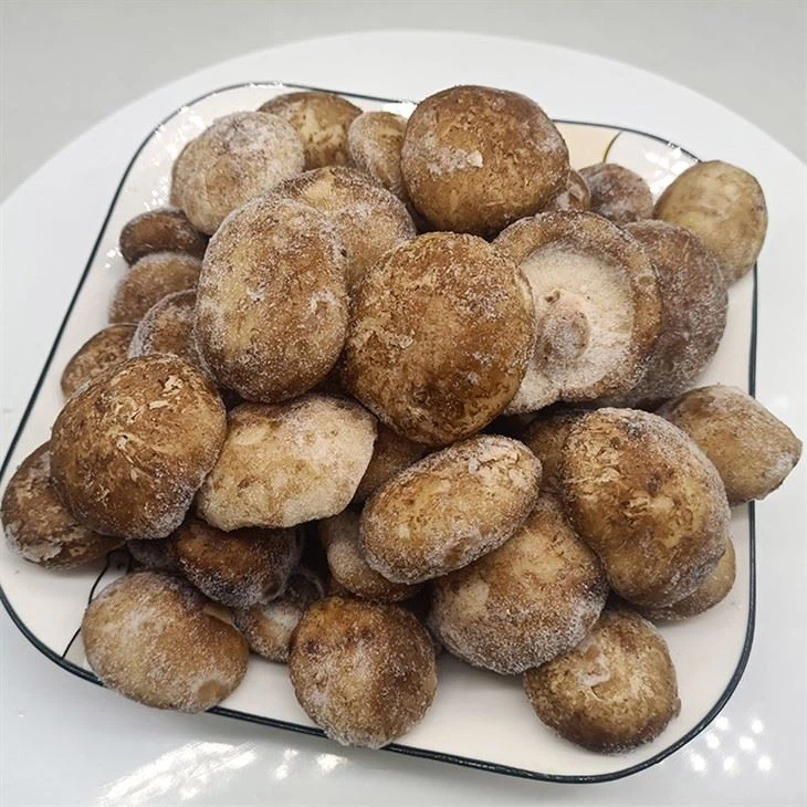 IQF Shiitake Mushrooms