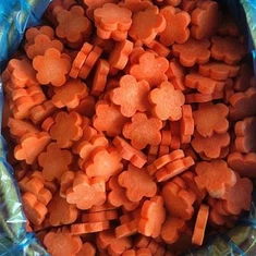 Zamrznjen košček korenja